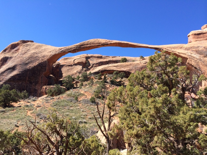 Landscape Arch in Arches, NP (Moab, UT)